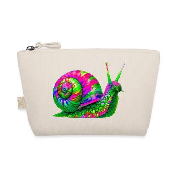 Schnecke - Bio-Täschchen - Natur - Vorne