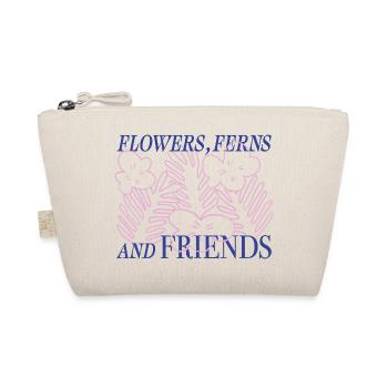 Flowers & Ferns Vibes - Organic Pouch - nature - Front