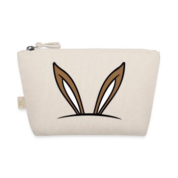Lapin Oreilles De Lapin Trou Sac Caché Drôle Mignon - Trousse biologique - nature - Devant