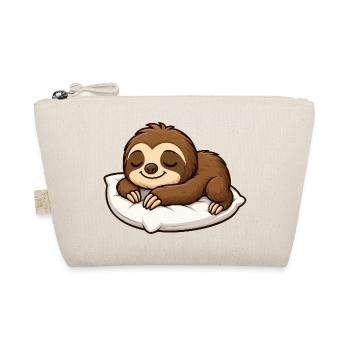 mignon paresseux dessin animé se détendre câlin chill - Trousse biologique - nature - Devant