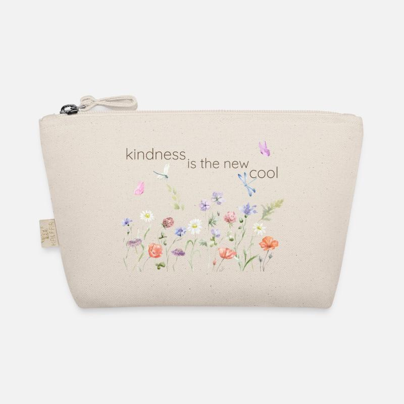 kindness is the new cool - Bio-Täschchen - Natur
