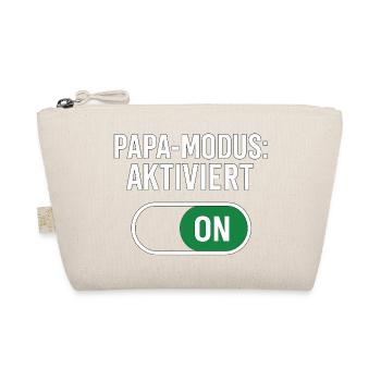 Papa-Modus aktiviert - Dad-Mode:ON - Bio-Täschchen - Natur - Vorne