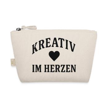 Heart Creative - Organic Pouch - nature - Front