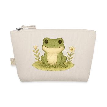 Nordischer Wald - Frosch - Bio-Täschchen - Natur - Vorne
