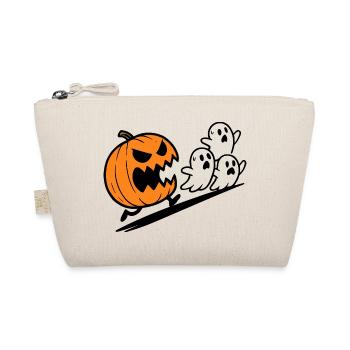 Illustration effrayante de citrouille d’Halloween - Trousse biologique - nature - Devant