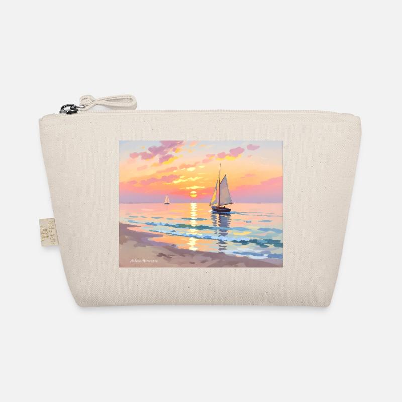 Coucher de soleil nautique sur la plage Trousse biologique