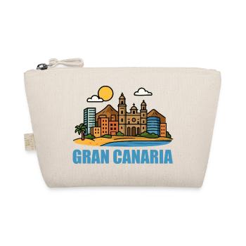 Farbige Stadtlandschaft von Gran Canaria - Bio-Täschchen - Natur - Vorne