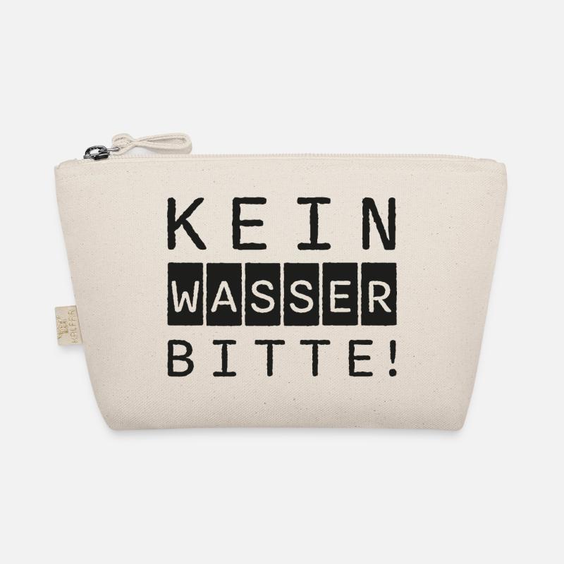 Lettrage NO WATER PLEASE Trousse biologique