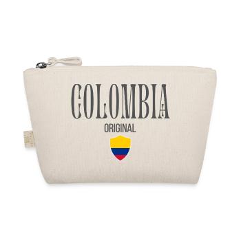Drapeau colombien, fabriqué en Colombie - Trousse biologique - nature - Devant