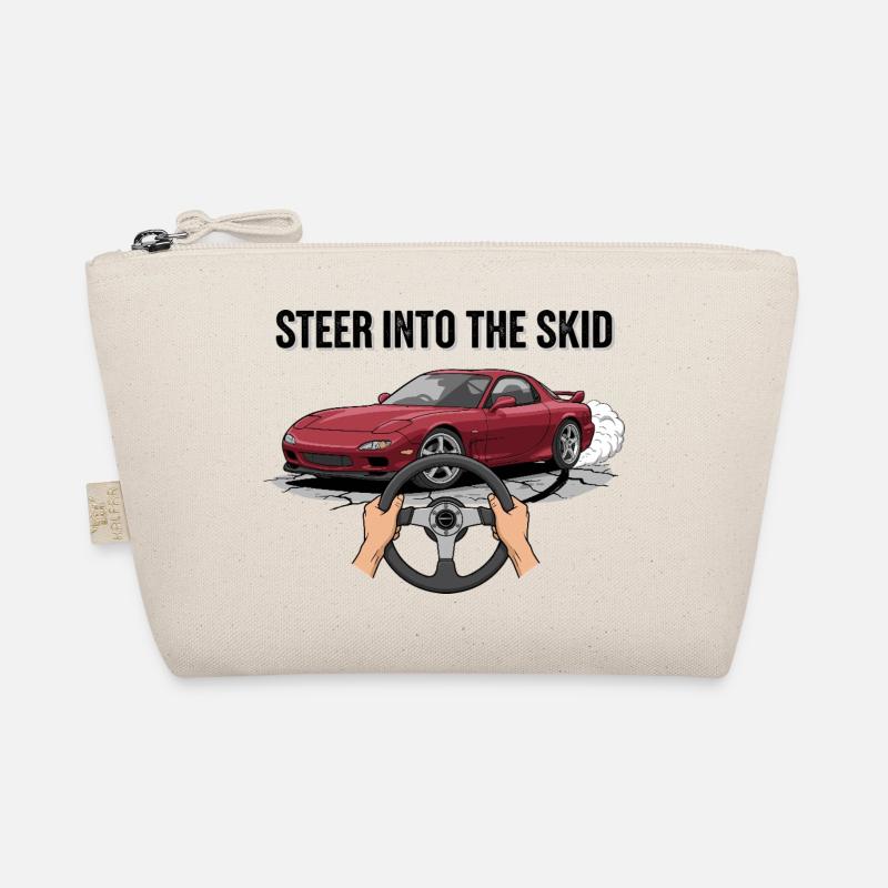 Steer Into The Skid Organic Pouch