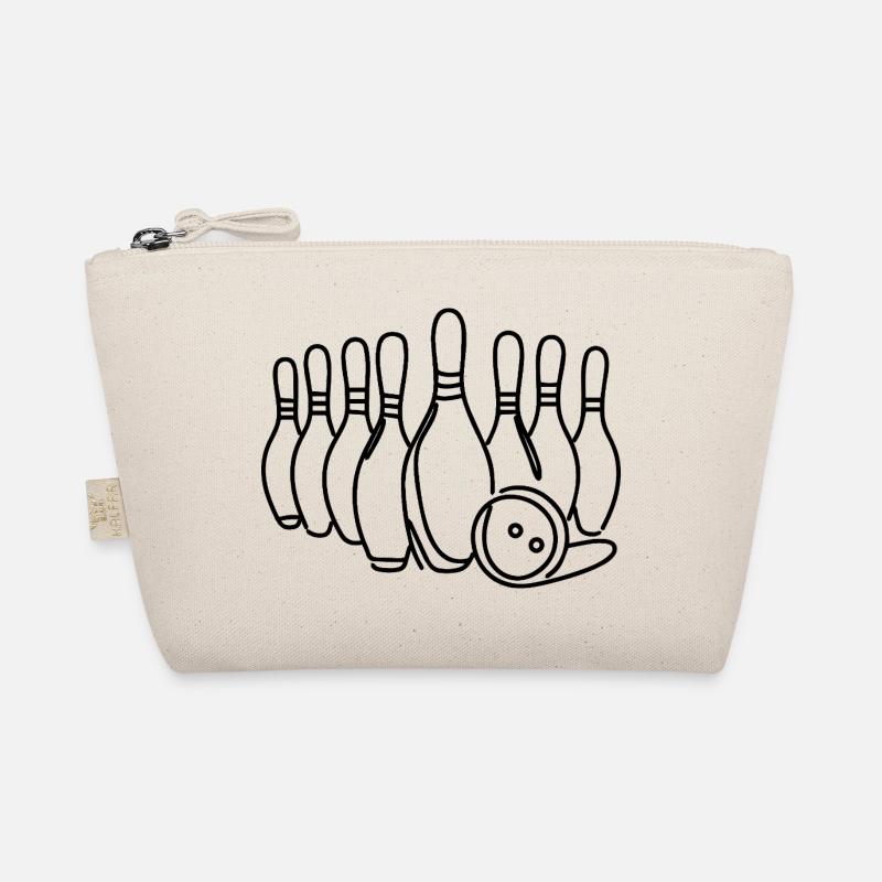 Bowling Pins Bio-Täschchen