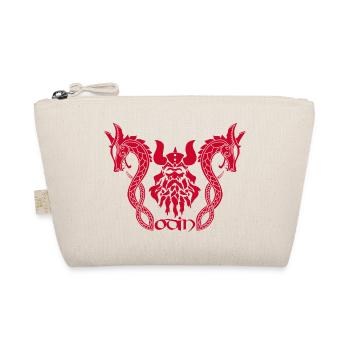Dieu nordique Odin et dragons rouges - Trousse biologique - nature - Devant