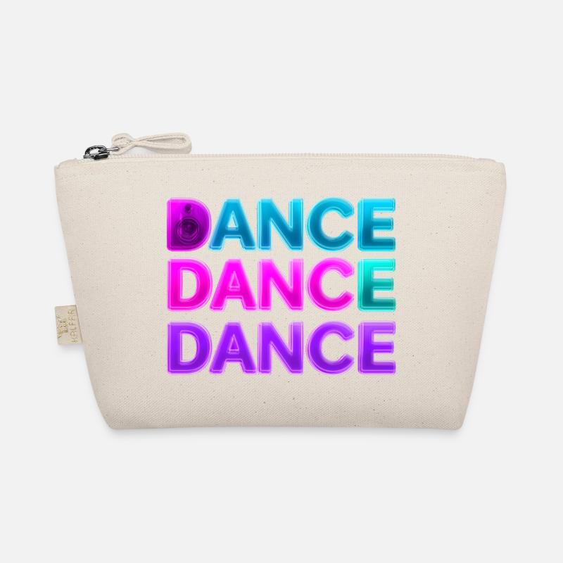 DANCE DANCE DANCE – Neon 80s with speakers - Organic Pouch - nature