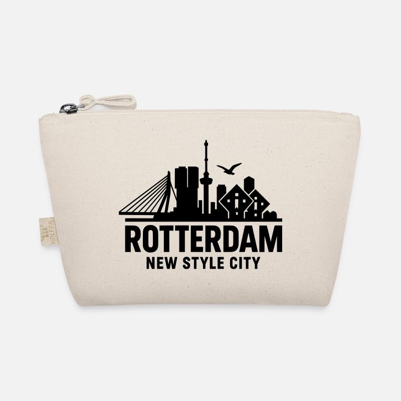 Rotterdam New Style City - Bio-Täschchen - Natur