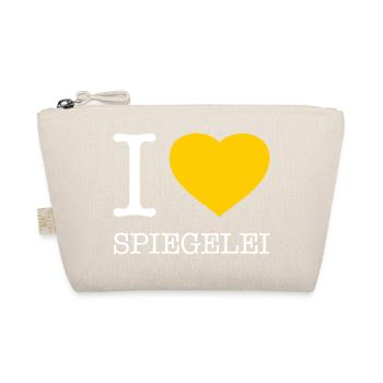 I love Spiegelei - Bio-Täschchen - Natur - Vorne