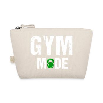 Bodybuilding Fitness Vintage Gym Athletes Workout - Organic Pouch - nature - Front