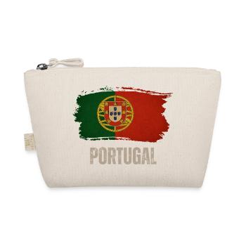 Flag of Portugal, made in Portugal - Organic Pouch - nature - Front