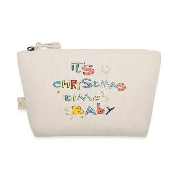 It's Christmas Time - Organic Pouch - nature - Front