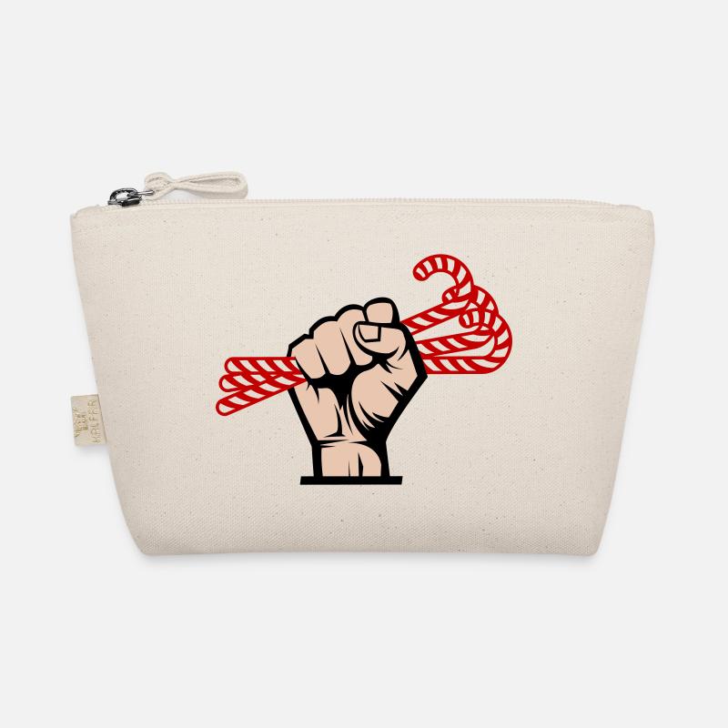 I Want Candy, Revolutionary, Slogan & Sugar Design Organic Pouch