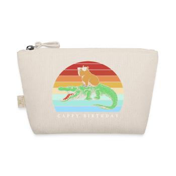 Happy Birthday Capybara Happy birthday - Organic Pouch - nature - Front