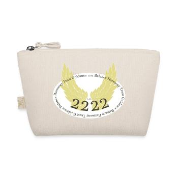 Ailes d’ange avec le numéro d’ange 2222 - Trousse biologique - nature - Devant