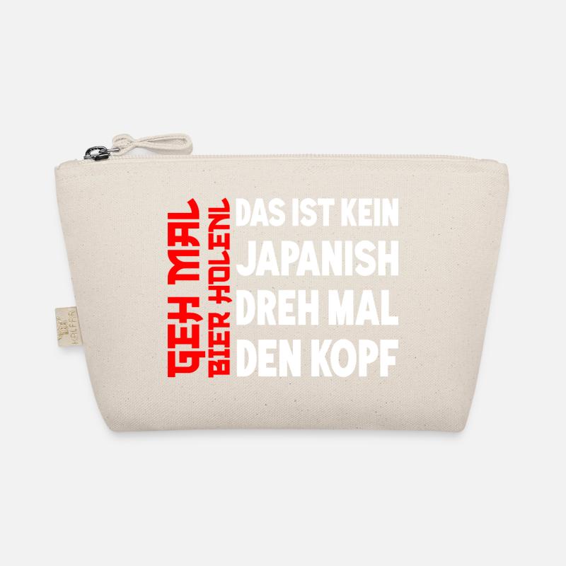 Go get beer Funny beer Drinking joy Organic Pouch
