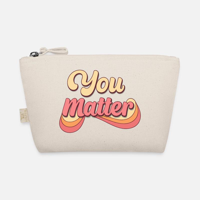 You Matter Retro Positive Organic Pouch