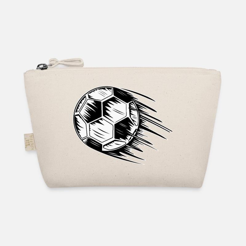 Fußball in Flug  Bio-Täschchen