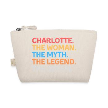 Charlotte la Femme Le Mythe La Légende La Reine - Trousse biologique - nature - Devant