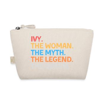 Ivy The Woman The Myth The Legend The Queen - Organic Pouch - nature - Front