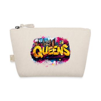 Queens Graffiti Skyline Color Explosion - Organic Pouch - nature - Front