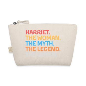 Harriet, die Frau, der Mythos, die Legende, die Königin, - Bio-Täschchen - Natur - Vorne