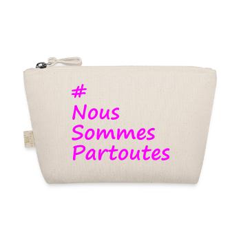 #NousSommesPartoutes - Bio-Täschchen - Natur - Vorne