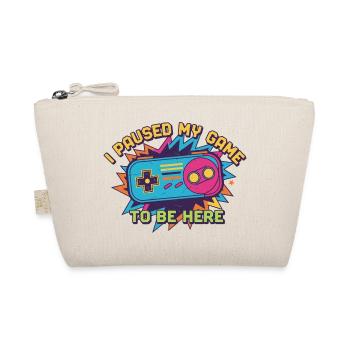 T-shirt Retro Controller Meme - Trousse biologique - nature - Devant