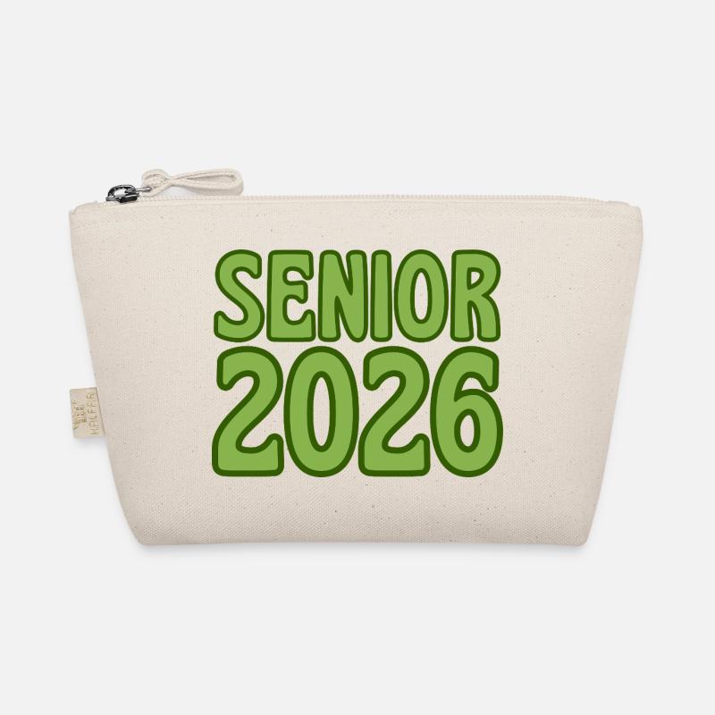 Art texte rétro vert 2026 Senior Trousse biologique