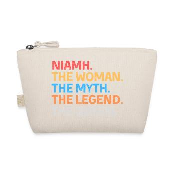 Niamh Die Frau Der Mythos Die Legende Die Königin - Bio-Täschchen - Natur - Vorne