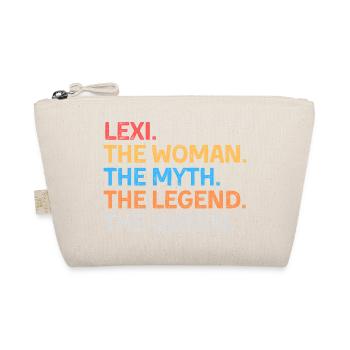 Lexi Die Frau Der Mythos Die Legende Die Königin - Bio-Täschchen - Natur - Vorne