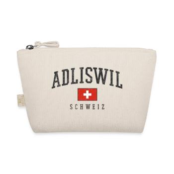 Adliswil Schweiz Logo mit Schweizer Flagge - Bio-Täschchen - Natur - Vorne