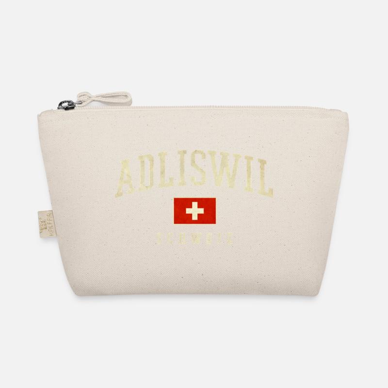 Adliswil Schweiz Vintage Logo Bio-Täschchen