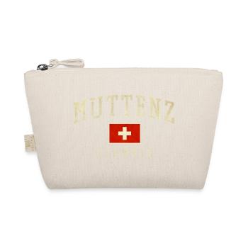 Muttenz Schweiz Vintage Emblem - Bio-Täschchen - Natur - Vorne