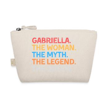 Gabriella The Myth The Legend The Queen - Organic Pouch - nature - Front