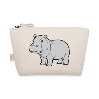 Hippopotamus Debout Zoo d’Animaux Debout - Trousse biologique - nature - Devant