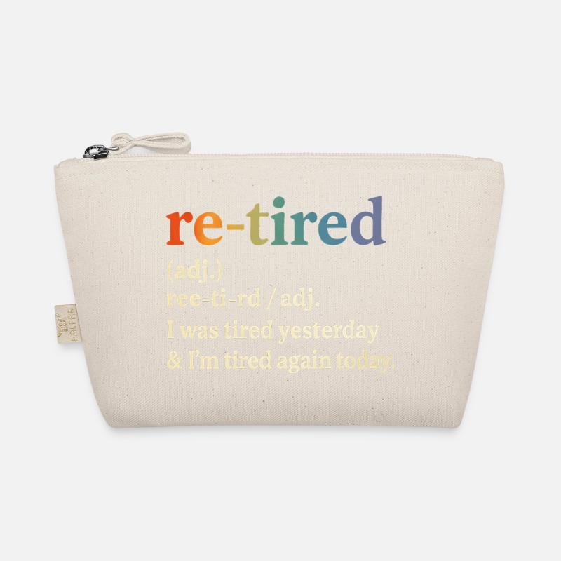 Retirement Pension Definition Retiree Humor Funny Organic Pouch