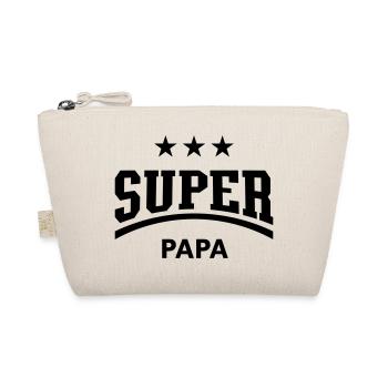 Super Dad (Daddy / Dad / Dad / Father's Day / B) - Organic Pouch - nature - Front