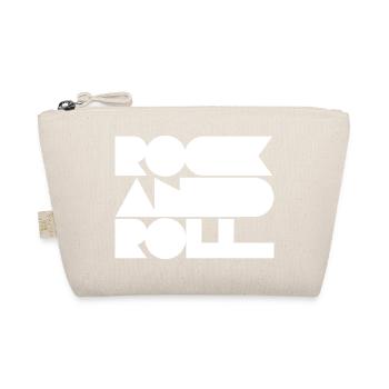 Rock and Roll Geometric Bold Cool Typografie - Bio-Täschchen - Natur - Vorne