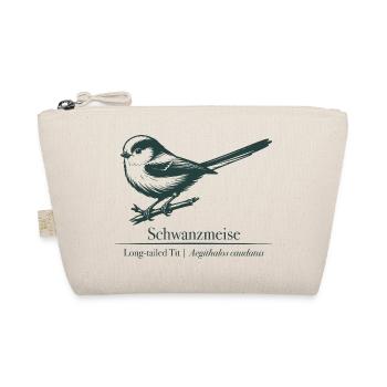 Long-tailed Silhouette | Ornithology | Drawing - Organic Pouch - nature - Front
