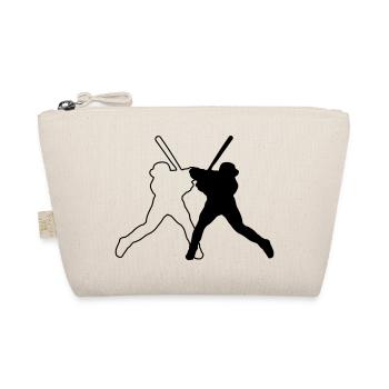 Baseball - Bio-Täschchen - Natur - Vorne
