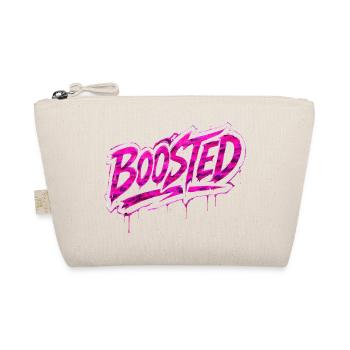 Boosted Turbo Car Culture Camouflage Pink Design - Organic Pouch - nature - Front