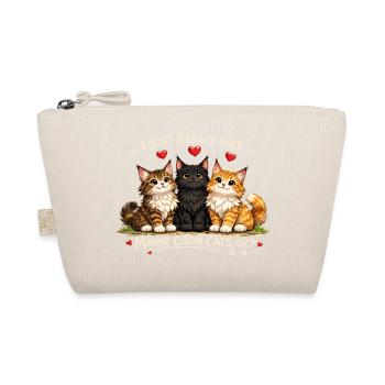 Chats Maine Coon Ok Motif de Chat Drôle - Trousse biologique - nature - Devant