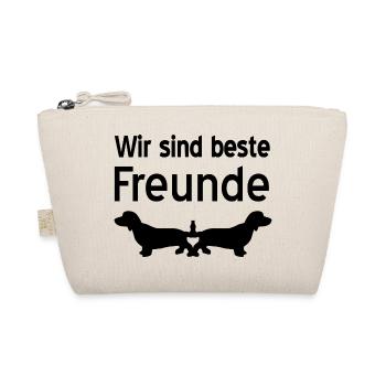 Dachshund - Organic Pouch - nature - Front